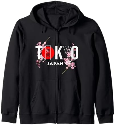 Amazon.com: Tokyo Japan Zip Hoodie : Clothing, Shoes & Jewelry
